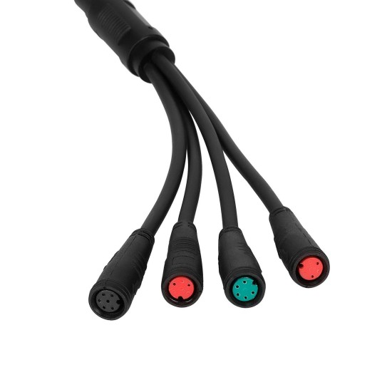 Основен комуникационен кабел (кабелна сноп - Harness Line) 6-Pin за контролер и дисплей на KuKirin M4 / M4 Pro
