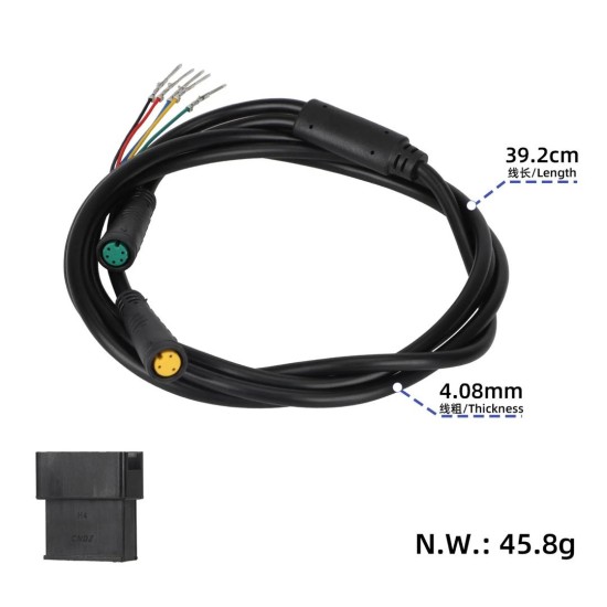 Адаптерен кабел 3/5 пина за KuKirin G2 Pro / G2 Max (135мм)
