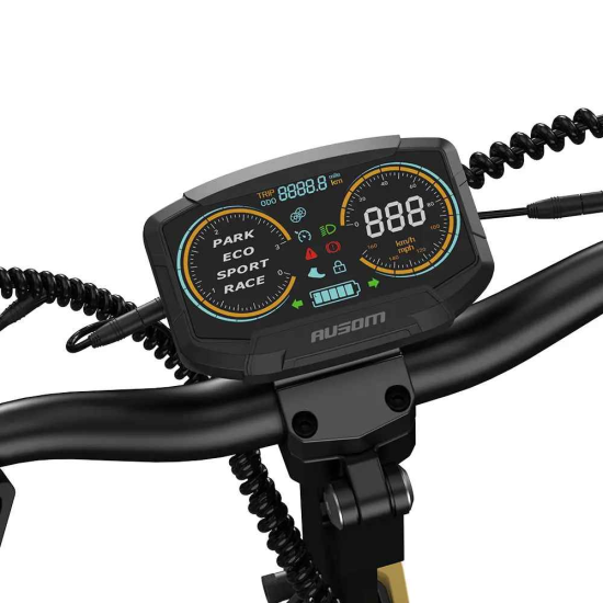 Електрическа тротинетка AUSOM L2 SINGLE, Скорост: 60км/ч, Пробег:70км, 48V/15.6Ah