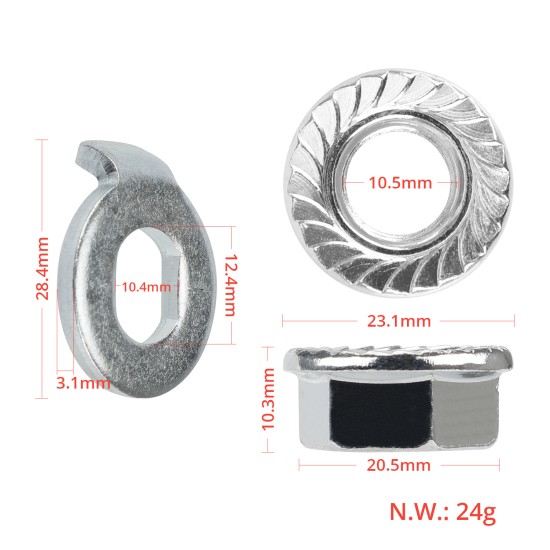 Фиксиращa гайкa за Xiaomi M365/Pro/Pro2/1S