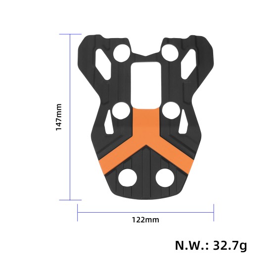Противоплъзгаща гума за задна стъпенка на KuKirin G2 Max