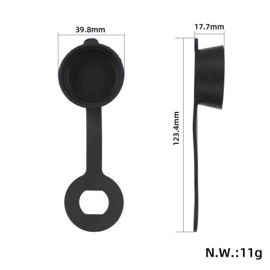 Гумено капаче за кодов катинар на електрическа тротинетка KuKirin G3 Pro / KuKirin G4 Max