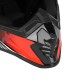 Професионална офроуд каска XL (59-60 см) - червена