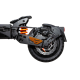 Електрическа тротинетка KuKirin G2 MASTER 2026 , Скорост: 60км/ч, Пробег: 80км, 52V/20.8Ah