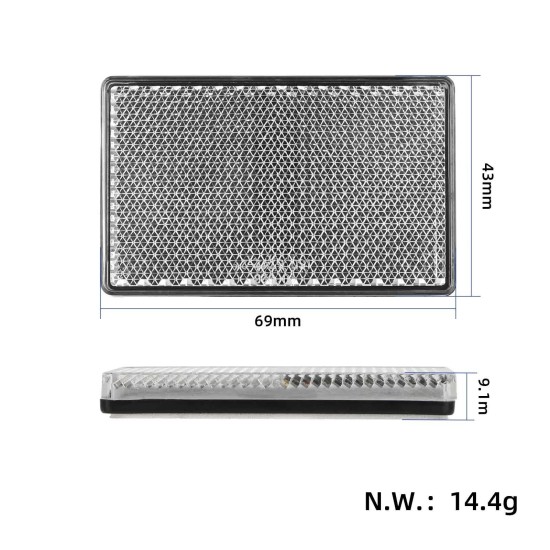 Преден светлоотразител за KuKirin G2/G4