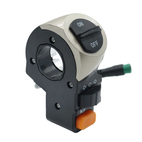 Превключвател 5 pins за Kugoo M4 Pro / Фарове, мигачи, клаксон