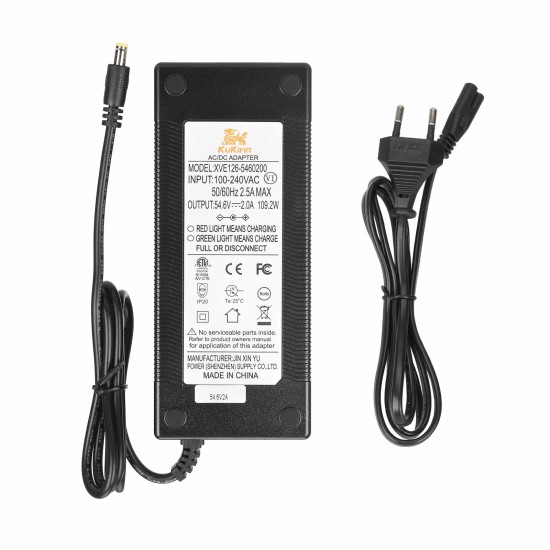 Зарядно 54.6V 2A за KuKirin G2