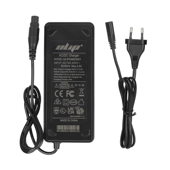 Зарядно 53.6V/54.6V 2A за Xiaomi 4 Pro Plus, 4 Pro Max / Ninebot G3, F3, GT3, ZT3